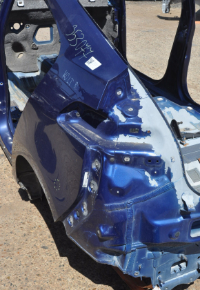 Quarter wing rear left Chevrolet Volt 11-15 blue on the body, pokes