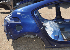 Quarter wing rear right Chevrolet Volt 11-15 blue on the body, pokes