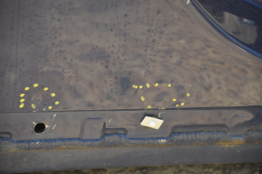 Body pillar central right Chevrolet Volt 11-15 blue on the body, pokes