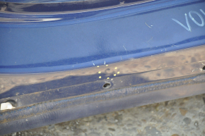 Body pillar central right Chevrolet Volt 11-15 blue on the body, pokes