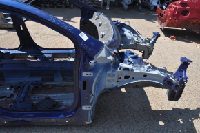 Front right quarter Chevrolet Volt 11-15 blue on the body, bumps