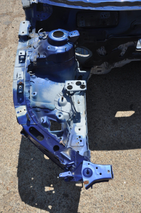Front right quarter Chevrolet Volt 11-15 blue on the body, bumps