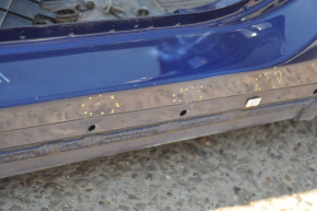 Front right quarter Chevrolet Volt 11-15 blue on the body, bumps