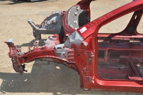 Quarter front left Chevrolet Volt 11-15 red on the body, pokes