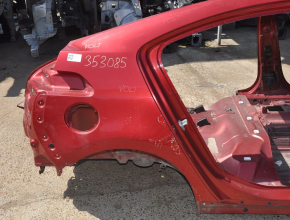 Quarter wing rear right Chevrolet Volt 11-15 red on the body, pokes
