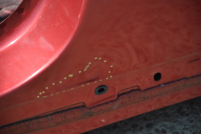 Body pillar central right Chevrolet Volt 11-15 red on the body, pokes