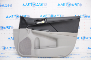 Door trim card front right Toyota Camry v50 12-14 usa gray, gray armrest