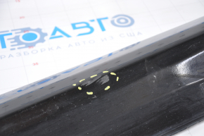 Right threshold Hyundai Sonata 15-17 usa SE black broken fasteners, dented, scratches