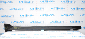 Right threshold Hyundai Sonata 15-17 SE black broken fastening, scratches
