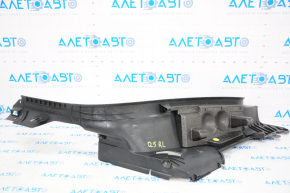 Door sill trim inner rear left Audi Q5 8R 09-17 black, scratch