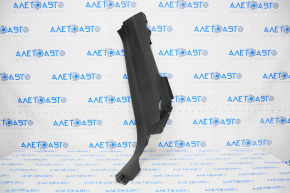 Door sill trim inner rear right Audi Q5 8R 09-17 black, scratches