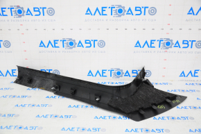 Door sill trim inner front right Audi Q5 8R 09-17 black, scratches