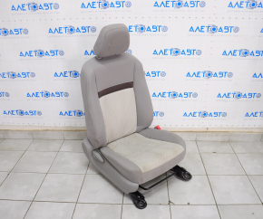 Passenger seat Toyota Camry v50 12-14 usa without airbag, mechanical, gray cloth, dry cleanable
