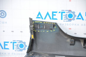 Left threshold Hyundai Sonata 15-17 SE blue broken fastening