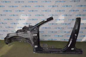 Front left quarter Ford Fusion mk5 13-20 black with central pillar, putty 0.5, pokes