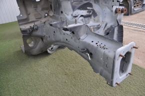 Front quarter left Ford Fusion mk5 13-20 black with central pillar, pokes