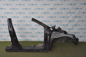 Front quarter right Ford Fusion mk5 13-16 without bracket black with central pillar, dented