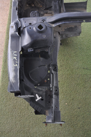 Front quarter right Ford Fusion mk5 13-16 without bracket black with central pillar, dented