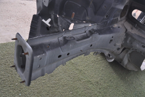 Front quarter right Ford Fusion mk5 13-16 without bracket black with central pillar, dented