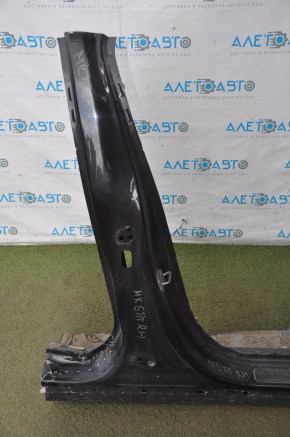 Front quarter right Ford Fusion mk5 13-16 without bracket black with central pillar, dented