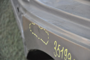 Quarter wing rear left Kia Optima 14-15 graphite, small dents