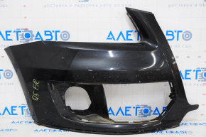 Front bumper bare right side Audi Q5 8R 09-12 prerest, black