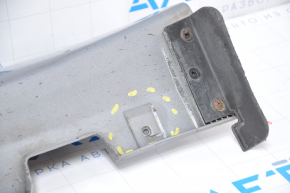 Left threshold Hyundai Sonata 15-17 SE gray broken fasteners, dented from below