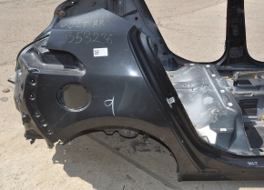 Quarter wing rear right Chevrolet Volt 11-15 graphite on the body, bumps