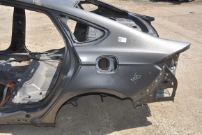 Quarter wing rear left Ford Fusion mk5 13-20 graphite on body, bumps