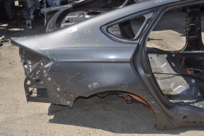 Quarter wing rear right Ford Fusion mk5 13-20 graphite on the body, dented, bumps