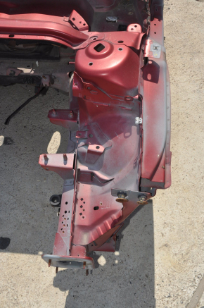 Front left quarter Ford Fusion mk5 13-20 red on the body