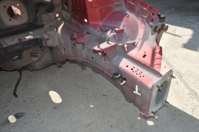 Front left quarter Ford Fusion mk5 13-20 red on the body