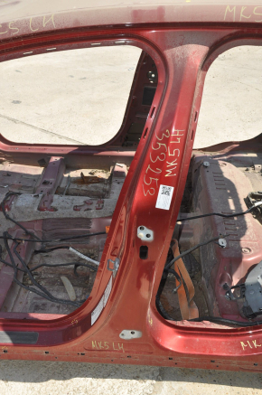 Body pillar central left Ford Fusion mk5 13-20 red on the body, pokes
