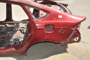 Quarter wing rear left Ford Fusion mk5 13-20 red on the body, pokes