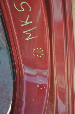 Quarter wing rear left Ford Fusion mk5 13-20 red on the body, pokes
