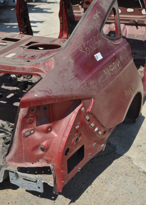 Quarter wing rear right Ford Fusion mk5 13-20 red on the body, pokes