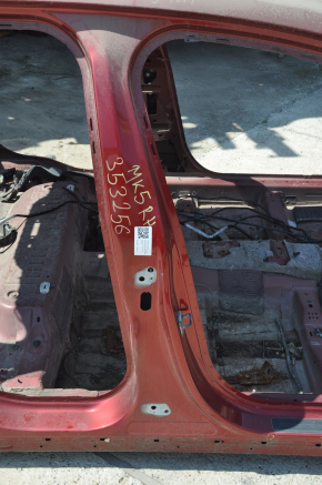 Body pillar central right Ford Fusion mk5 13-20 red on the body, pokes