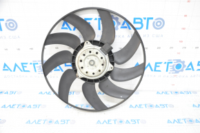 Cooling fan left Audi Q5 8R 09-17 2.0T, hybrid large, Nissens
