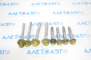 Front subframe mounting bolt 8pcs set Audi Q5 8R 09-12 under power steering