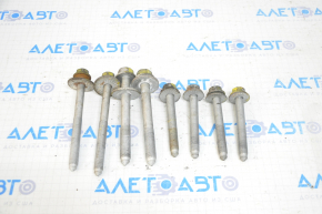 Front subframe mounting bolt 8pcs set Audi Q5 8R 09-12 under power steering