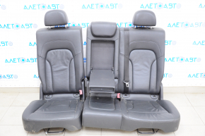 Rear row of seats 2nd row Audi Q5 8R 09-17 leather, black