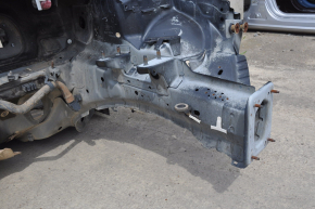 Front left quarter Ford Fusion mk5 13-20 black on body, pokes