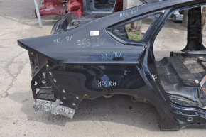 Quarter wing rear right Ford Fusion mk5 13-20 black on the body, pokes