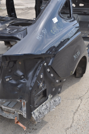 Quarter wing rear right Ford Fusion mk5 13-20 black on the body, pokes