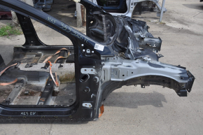 Front quarter right Ford Fusion mk5 13-16 without bracket black on body, pokes