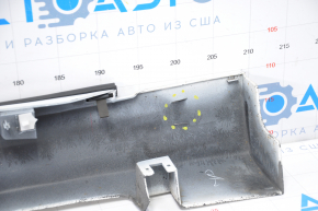 Right threshold Ford Fusion mk5 13-20 white broken fasteners, dented, torn, sawed