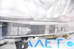 Headlight front right Mazda 6 13-17 bare usa halogen, scratch