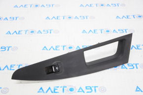 Rear left window lift control Ford Fusion mk5 13-20 black with chrome, trim, structure