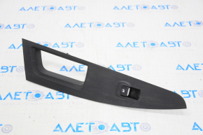 Rear right window lift control Ford Fusion mk5 13-20 black, with overlay, structure