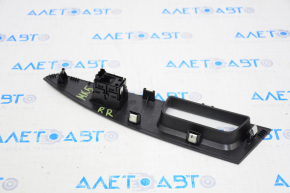 Rear right window lift control Ford Fusion mk5 13-20 black, with overlay, structure